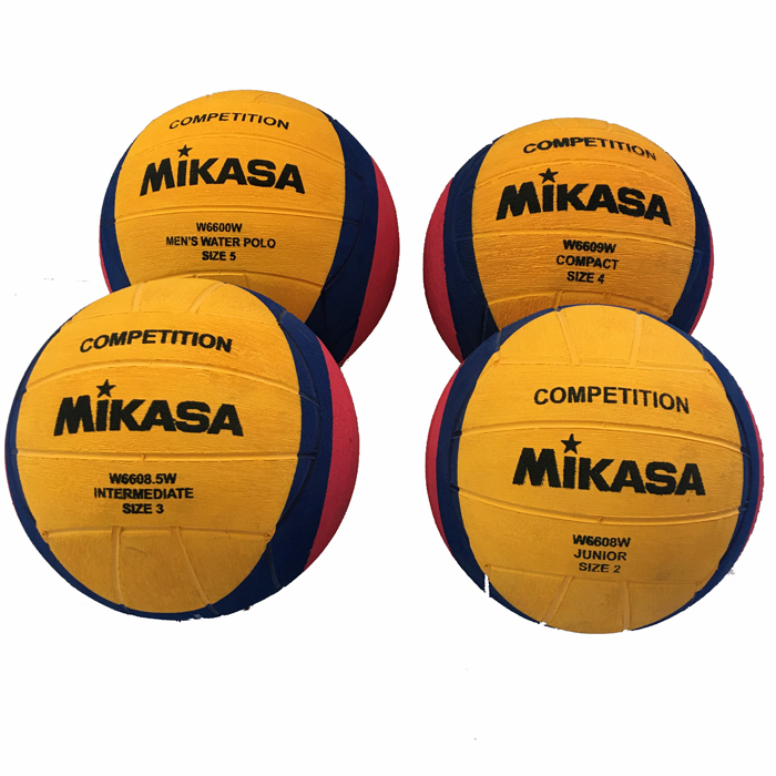 Pink Mikasa 1211 W6600W Water Polo Ball Yellow Blue 