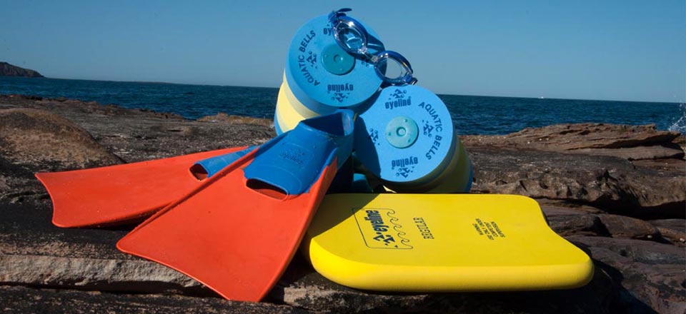 Swim Fins,Kickboard,Aquatic Bells