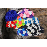 Rubber Decorated Flower Caps