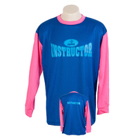 Instructor Logo Tee - Royal/Pink EITL