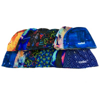 Kids CRP & RSP Polyester Swim Caps Random Prints EYSC43