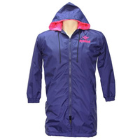 Adult Swim Parka - Navy/Hot Pink Fur Lined EYSWPNP