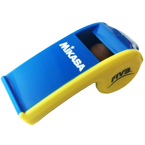 Mikasa Pulmaster Whistle - Blue/Yellow DSMPMWBY